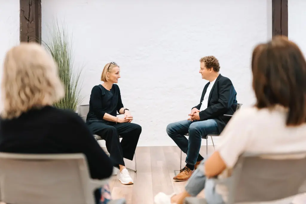 Demonstration von Pacing beim NLP Seminar